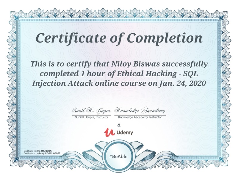 Ethical Hacking SQL Injection