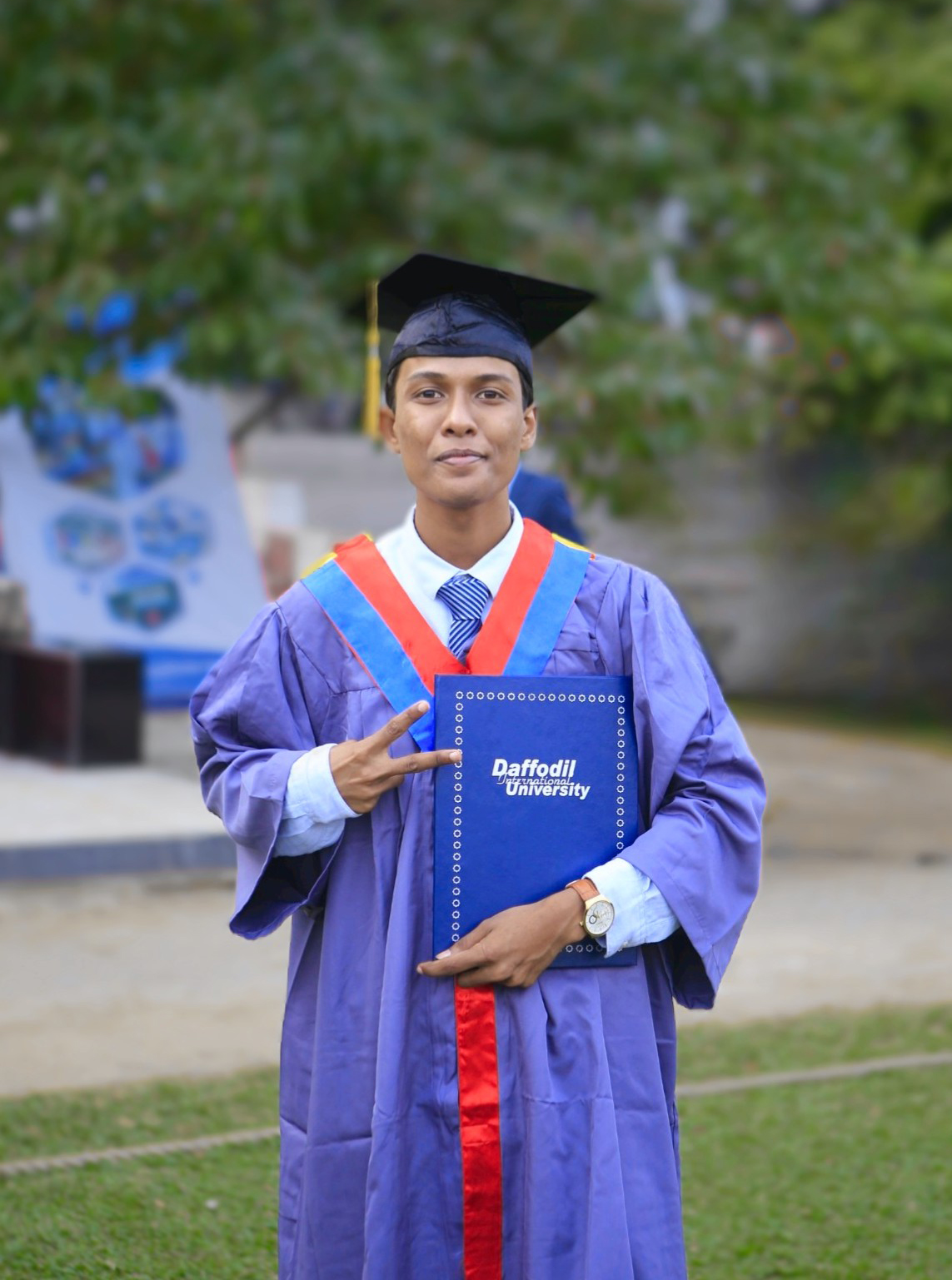 Graduating from Daffodil - Niloy